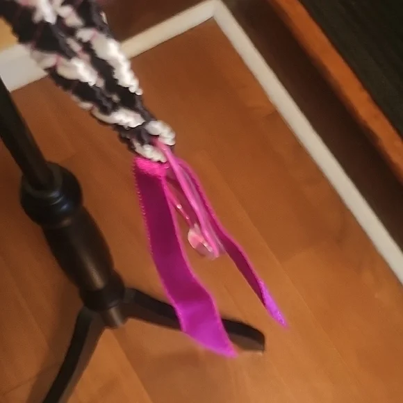 SEDUCTION BY FREDERICK'S Zebra Print Chemise Set w/ G-String Size L - Picture 5 of 7